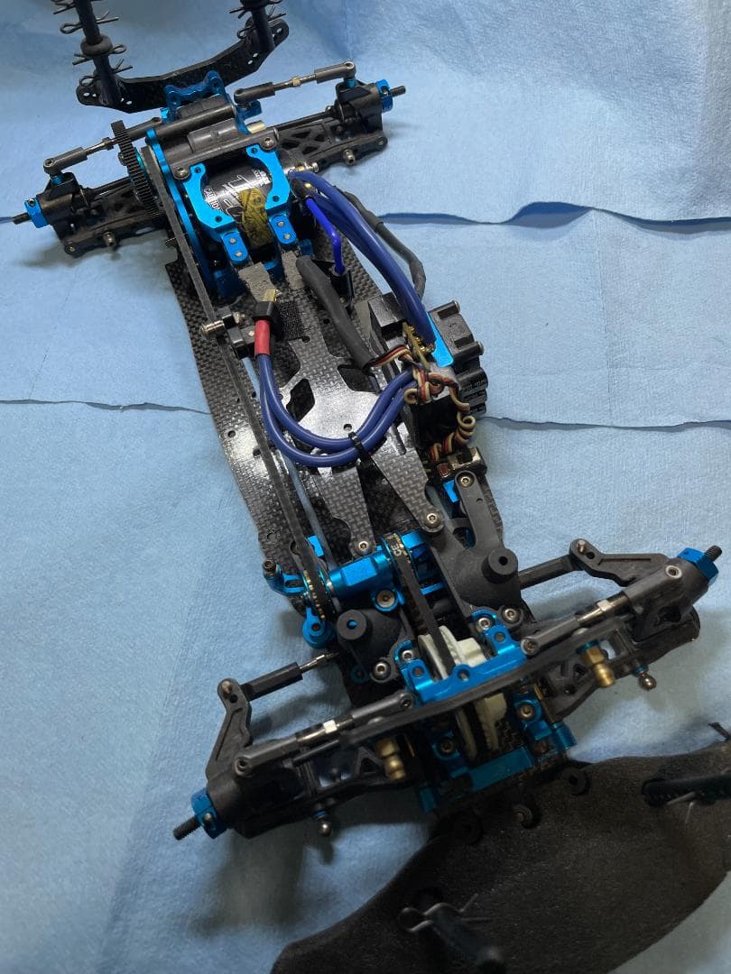 【中古・値下げ】タミヤ　TA06MS【ダンパー無し・アンプ&モーター付き】