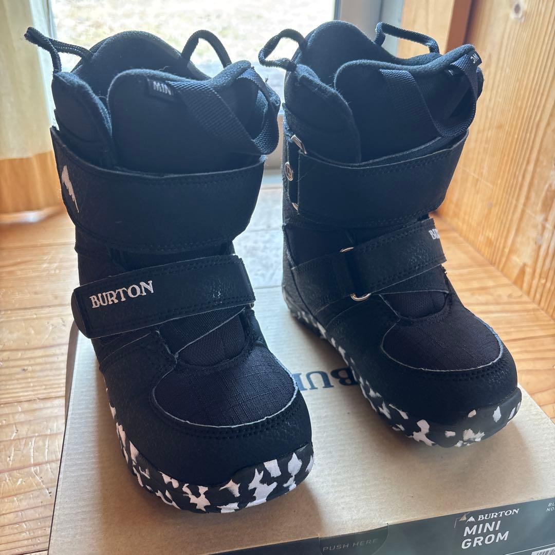 BURTON MINI GROM 子ども用スノーボードブーツ 11c 17.5