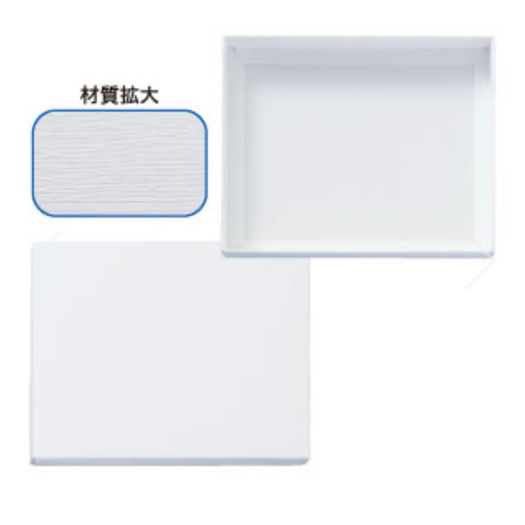 ホワイト 中型 ラッピングボックス