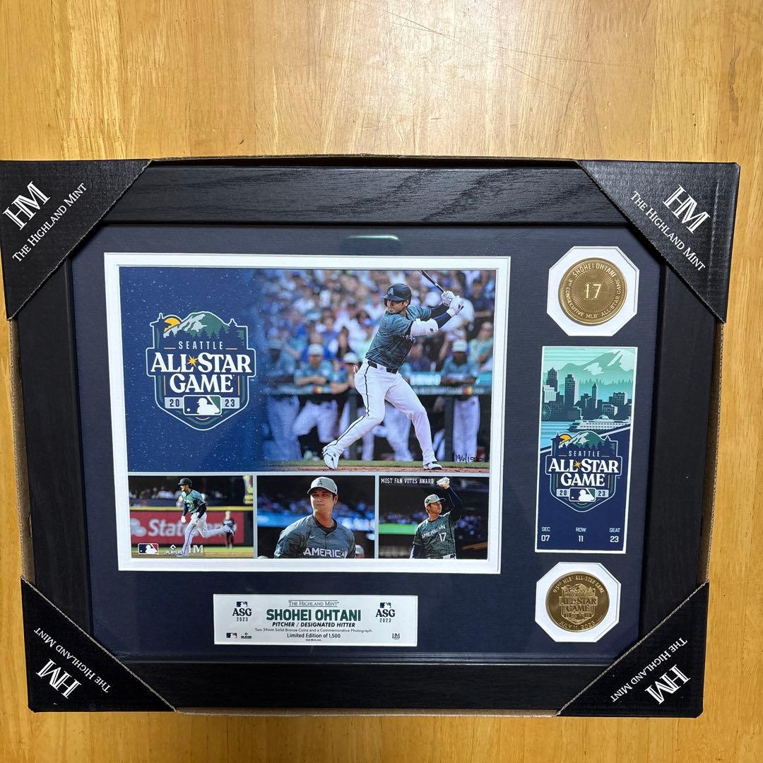 大谷翔平　オールスターゲーム2023出場記念 ダブルフォトミント限定品