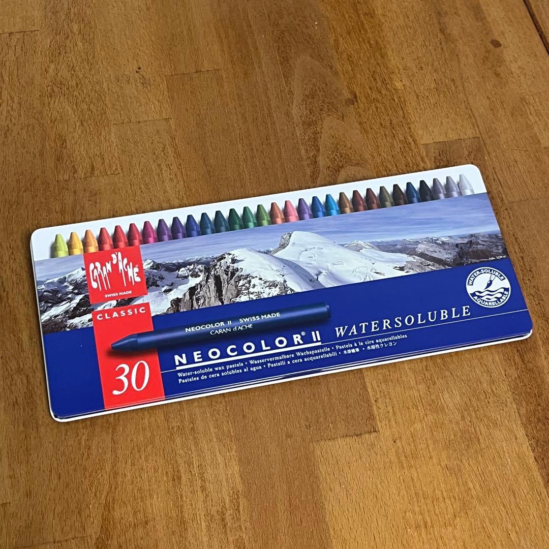 【新品・未使用】Caran d'Ache NEOCOLOR II 30色セット