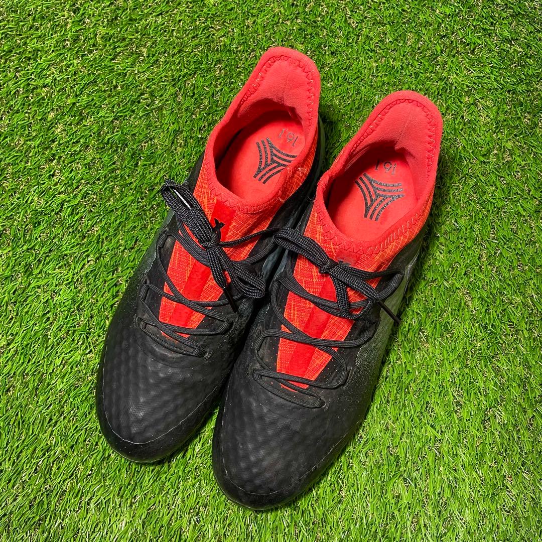 アディダス エックス タンゴ 16.1 TF(ブラック×レッド) 26cm