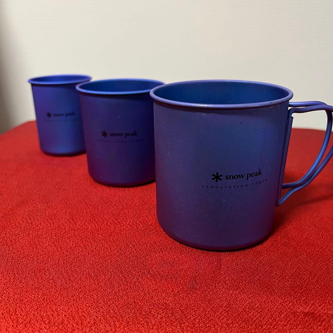 専用) PEAKランドステーション限定チタンシングルマグ3点スタッキング