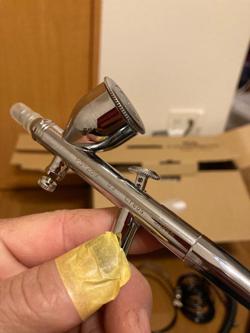 Mr. リニアコンプレッサーL7 プラチナセット　エアブラシ