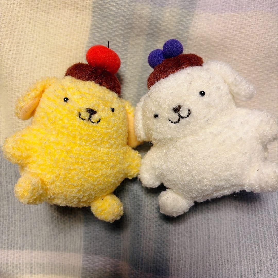 ポムポムプリン　5色　マスコット　レトロ