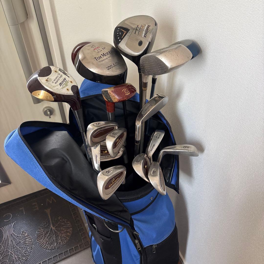 ゴルフバッグクラブセット