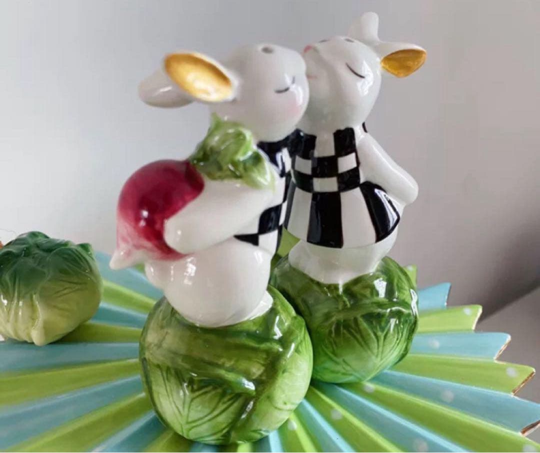 MACKENZiE マッケンジーチャイルズ　ウサギ　ペッパー入れセット