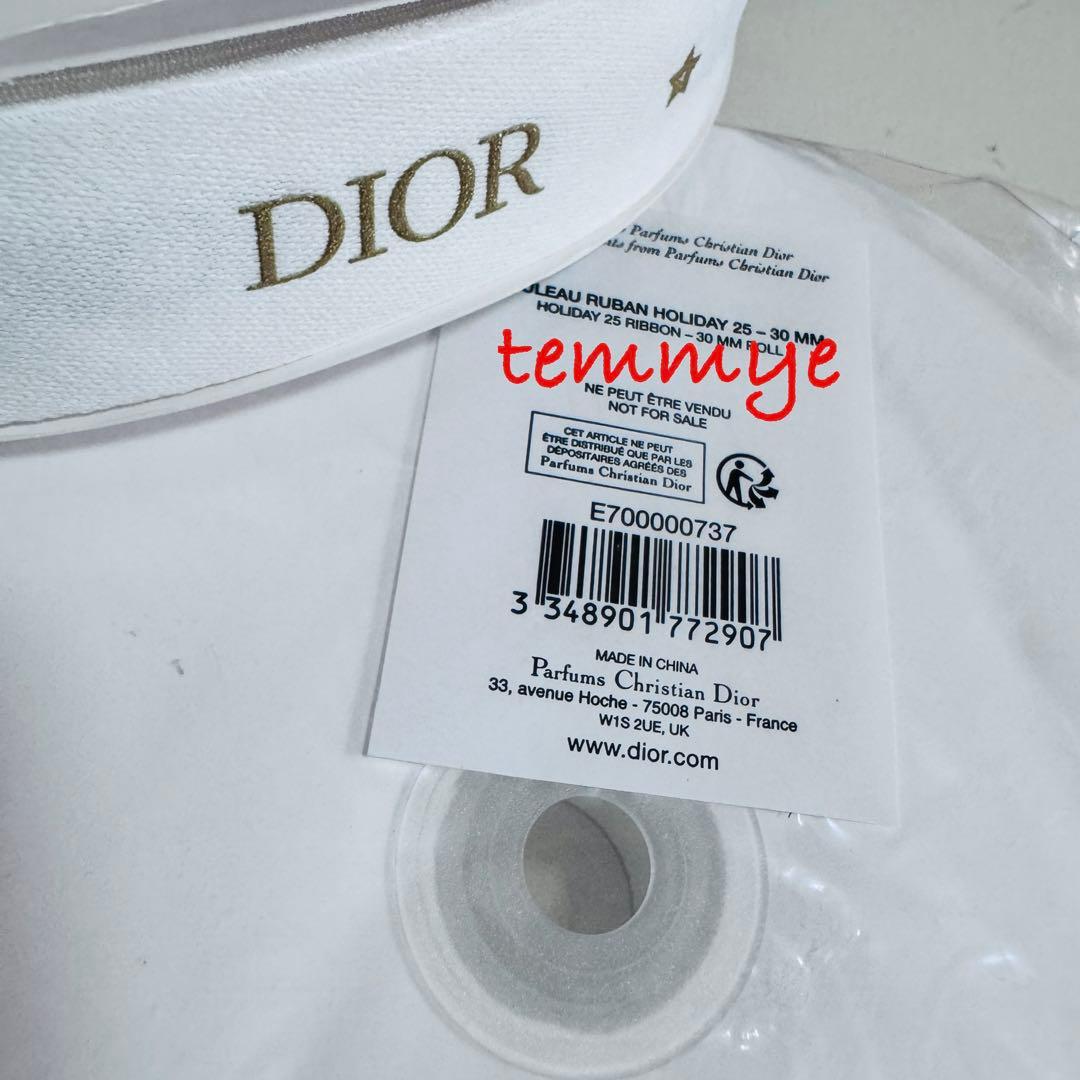【DIOR】1ロール/ディオールリボン୨୧⋆*2025年クリスマス限定