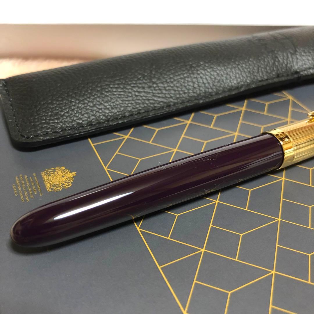 新品未使用 PARKER パーカー51 プレミアムライン 万年筆 プラム ニブF