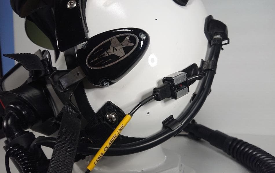 フライトヘルメット＆酸素マスク