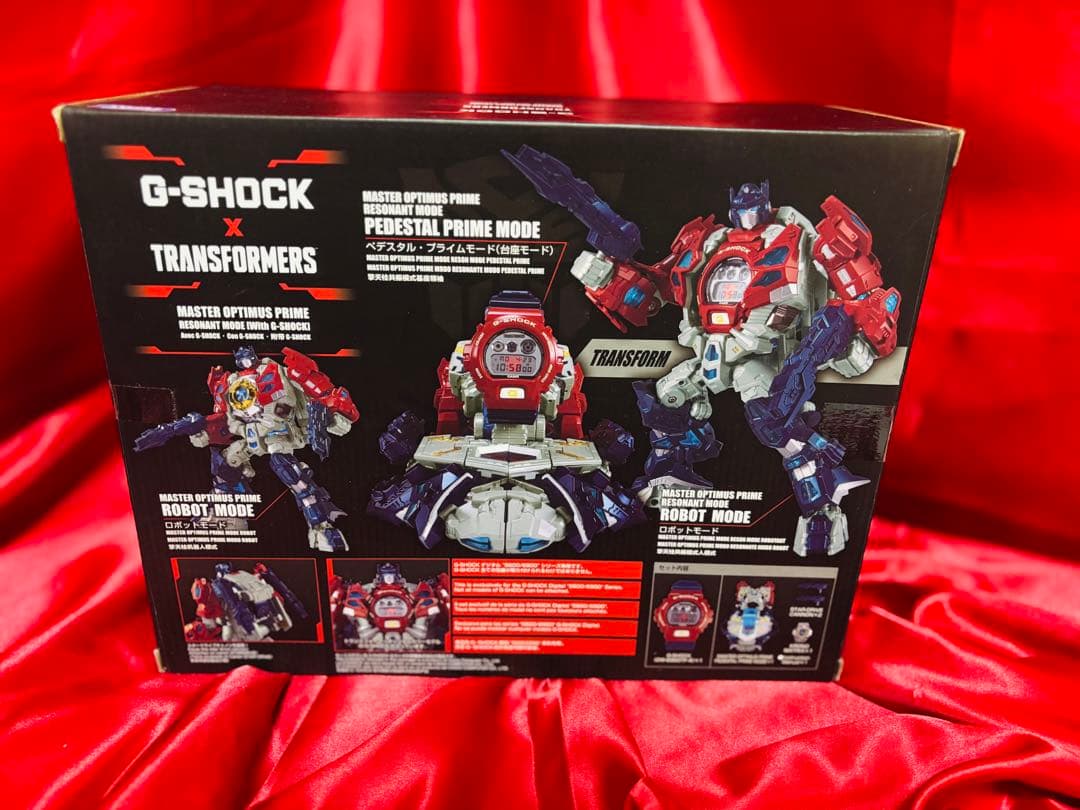 G-SHOCK x TRANSFORMERS マスターオプティマスプライム