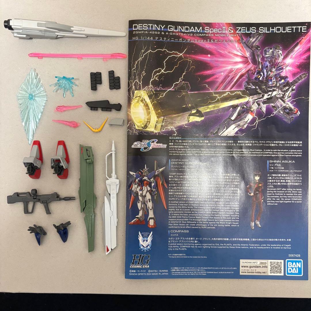 HGCE デスティニーSPECⅡ ゼウスシルエット