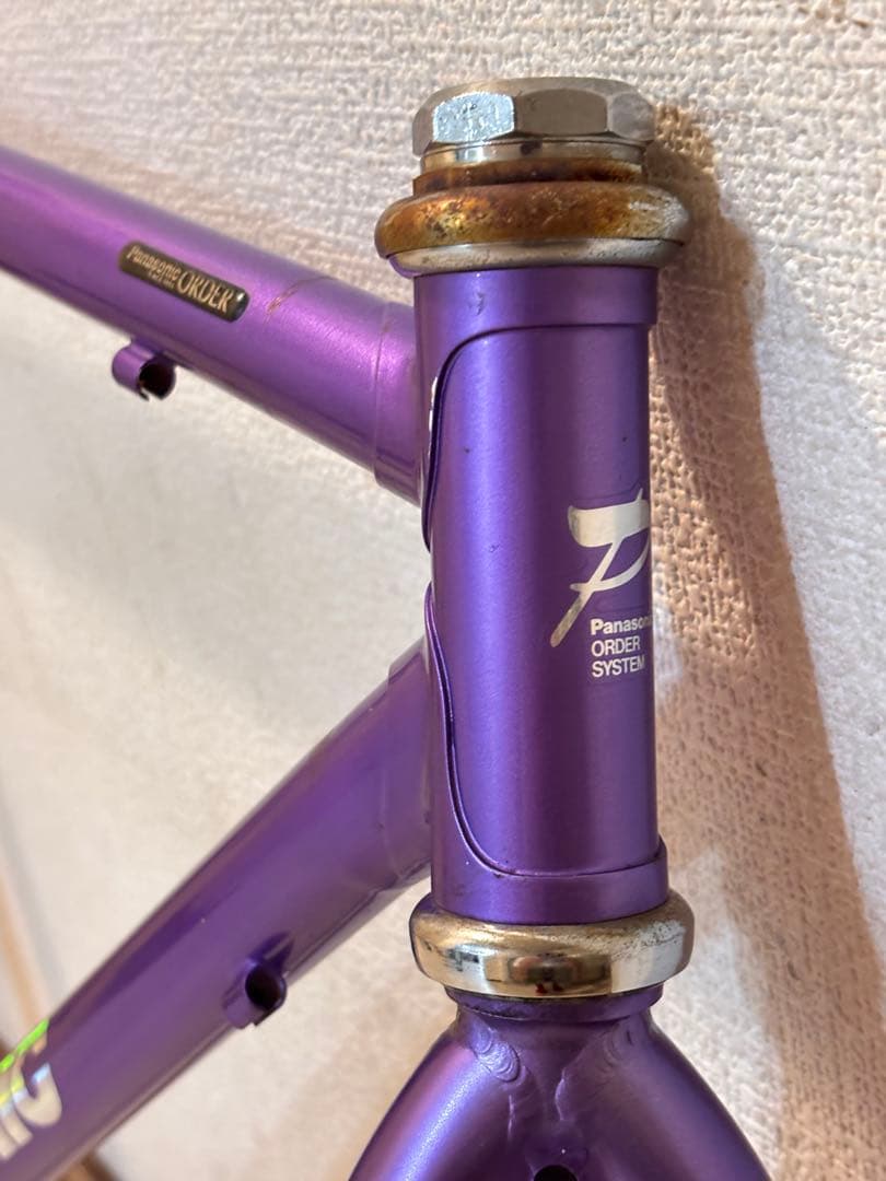 パナモリ　クロモリ　ロードバイク　フレームセット