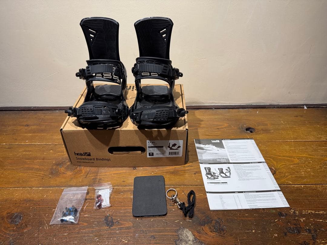head スノーボードビンディング ブラック　サイズＭ