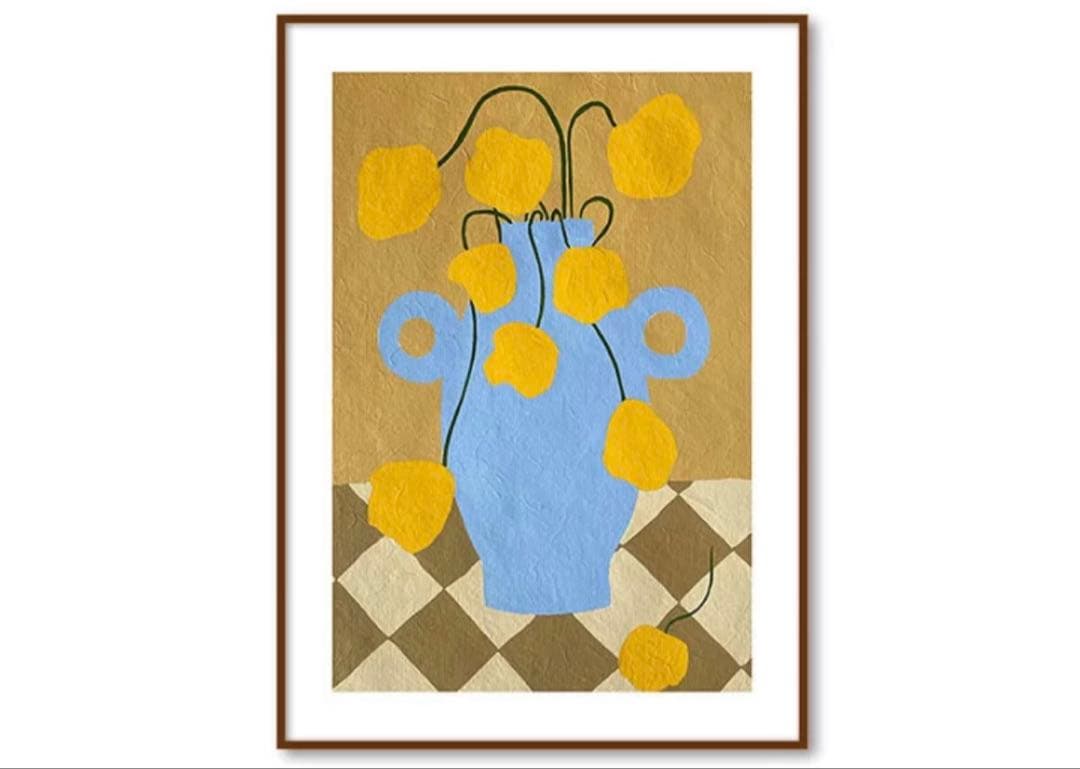 現代アート 絵画　ポスター