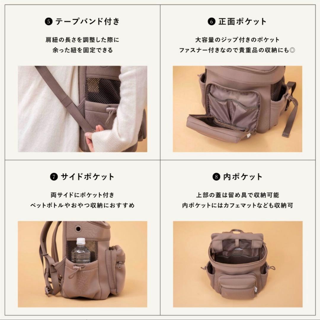 citydog /シティドッグ ネオプレーンバックパック キャリー ブラック L
