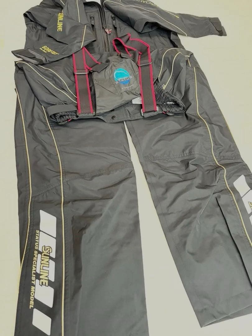 【最終値下 本日中】サンライン スーツ LL ブラック 撥水加工済