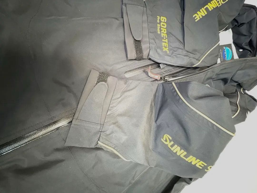 【最終値下 本日中】サンライン スーツ LL ブラック 撥水加工済