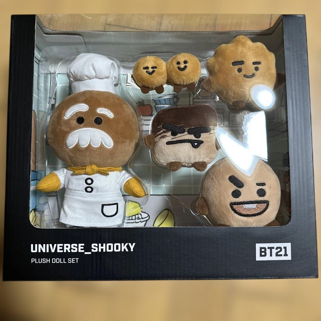 BT21 UNIVERSE_SHOOKY ぬいぐるみセット
