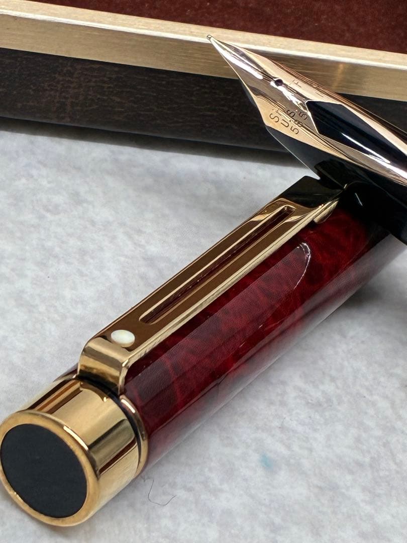 未使用/SHEAFFER/シェーファー/万年筆/タルガ/ペン先14K/585