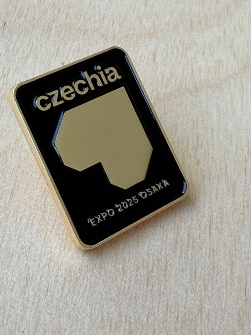 非売品　チェコ館　VIP専用ピンバッジ　万博