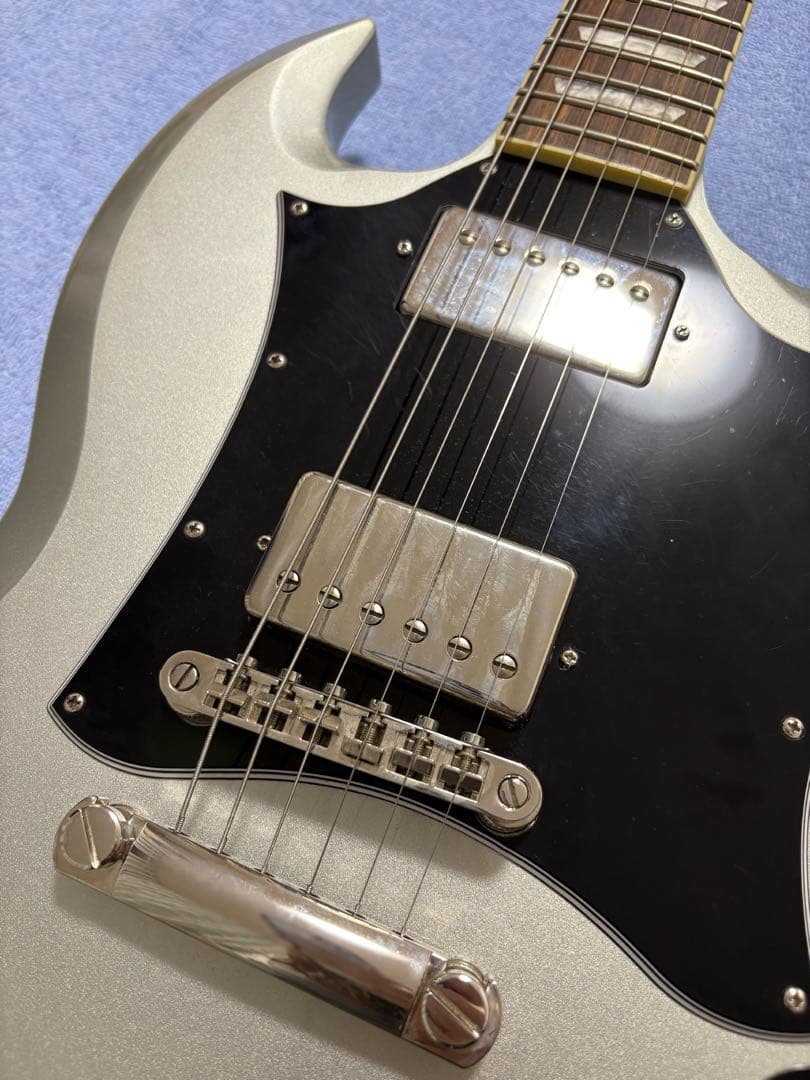 Epiphone SG Standard シルバー 2024年製 ソフトケース付