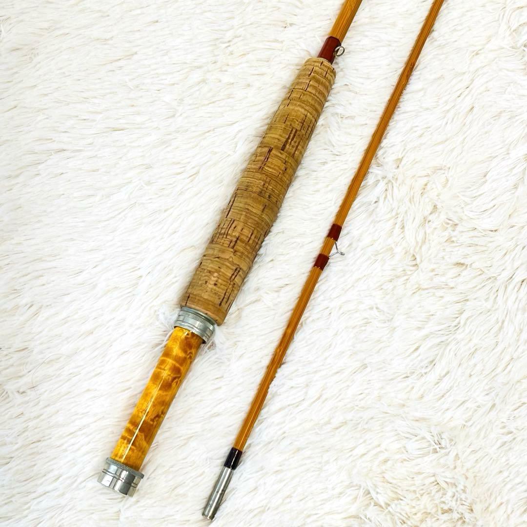 【超希少!】 クリハラロッドクラフト フライロッド バンブーロッド K-203