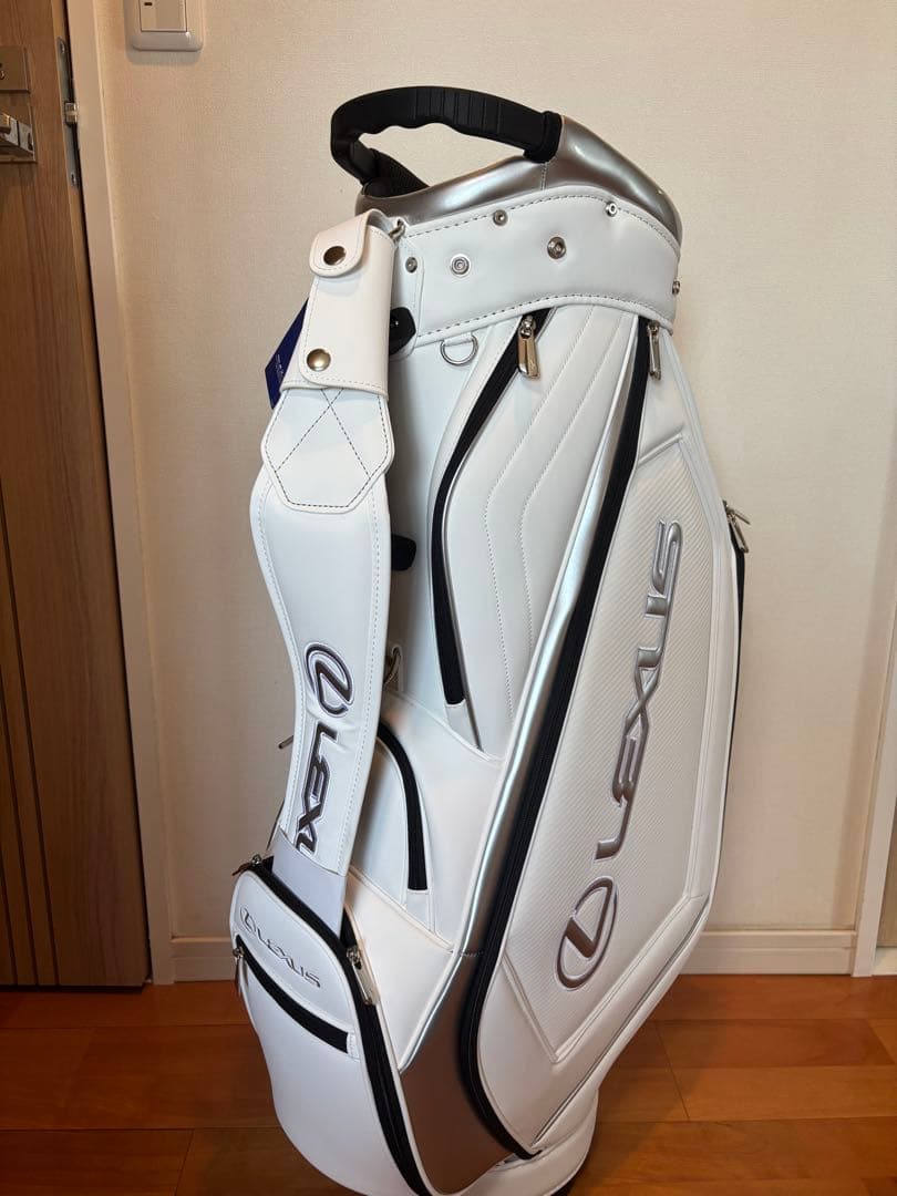 LEXUS ゴルフバッグ・キャディバッグ ホワイト