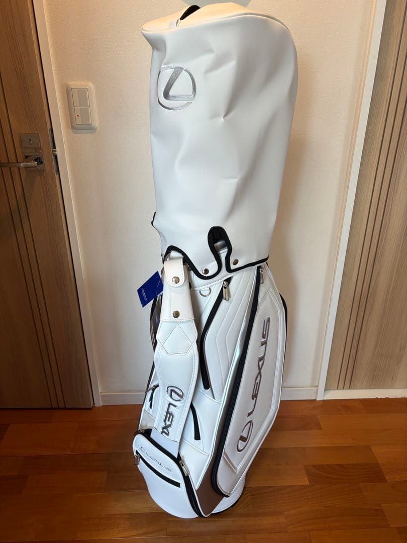 LEXUS ゴルフバッグ・キャディバッグ ホワイト