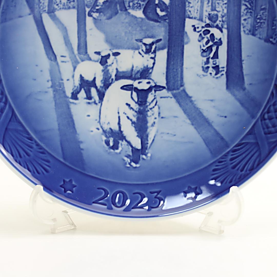 2023年 「森のクリスマス」 イヤープレート ロイヤルコペンハーゲン