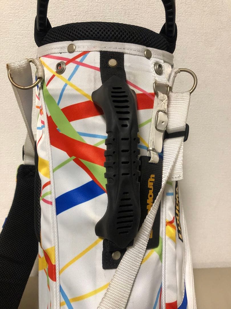【送料込み】廃盤希少品　ラウドマウス　スタンド式キャディバッグ 軽量