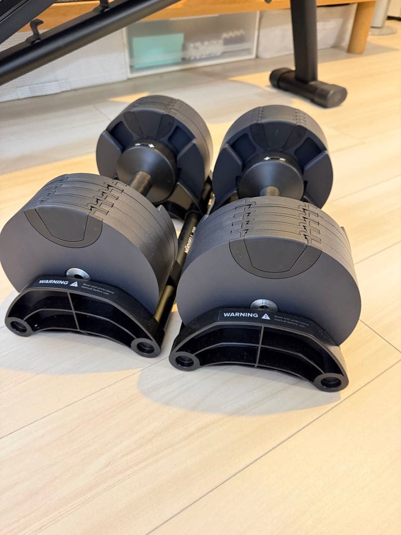 フレックスベル20kg 2kg刻み 2個セット＋リーディングエッジベンチ台