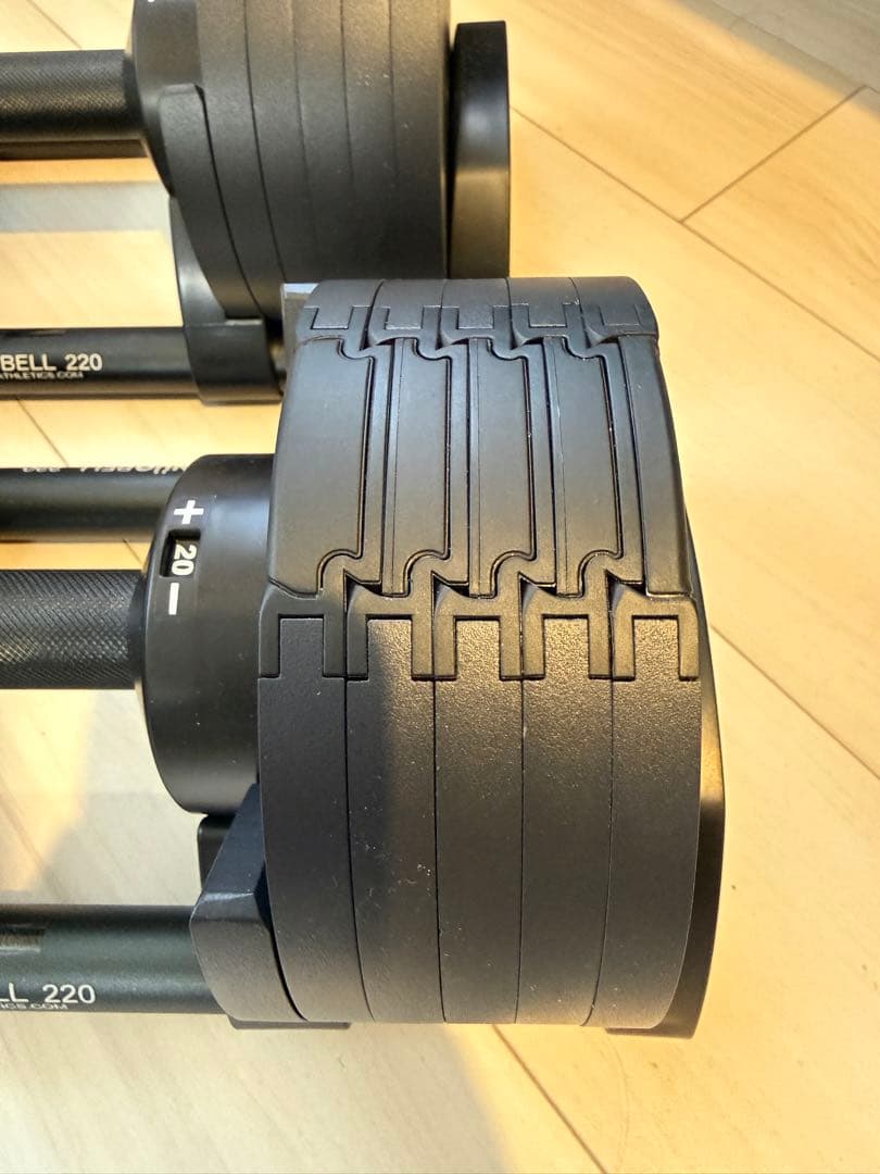 フレックスベル20kg 2kg刻み 2個セット＋リーディングエッジベンチ台