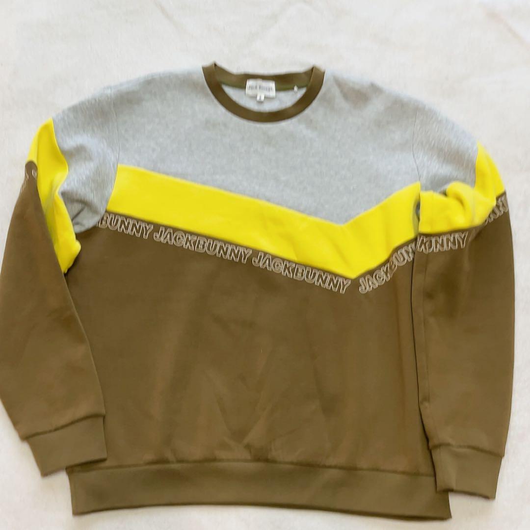 極美品　近年　ジャックバニー　セットアップ　ニット　サイズ６　XL　切り替え