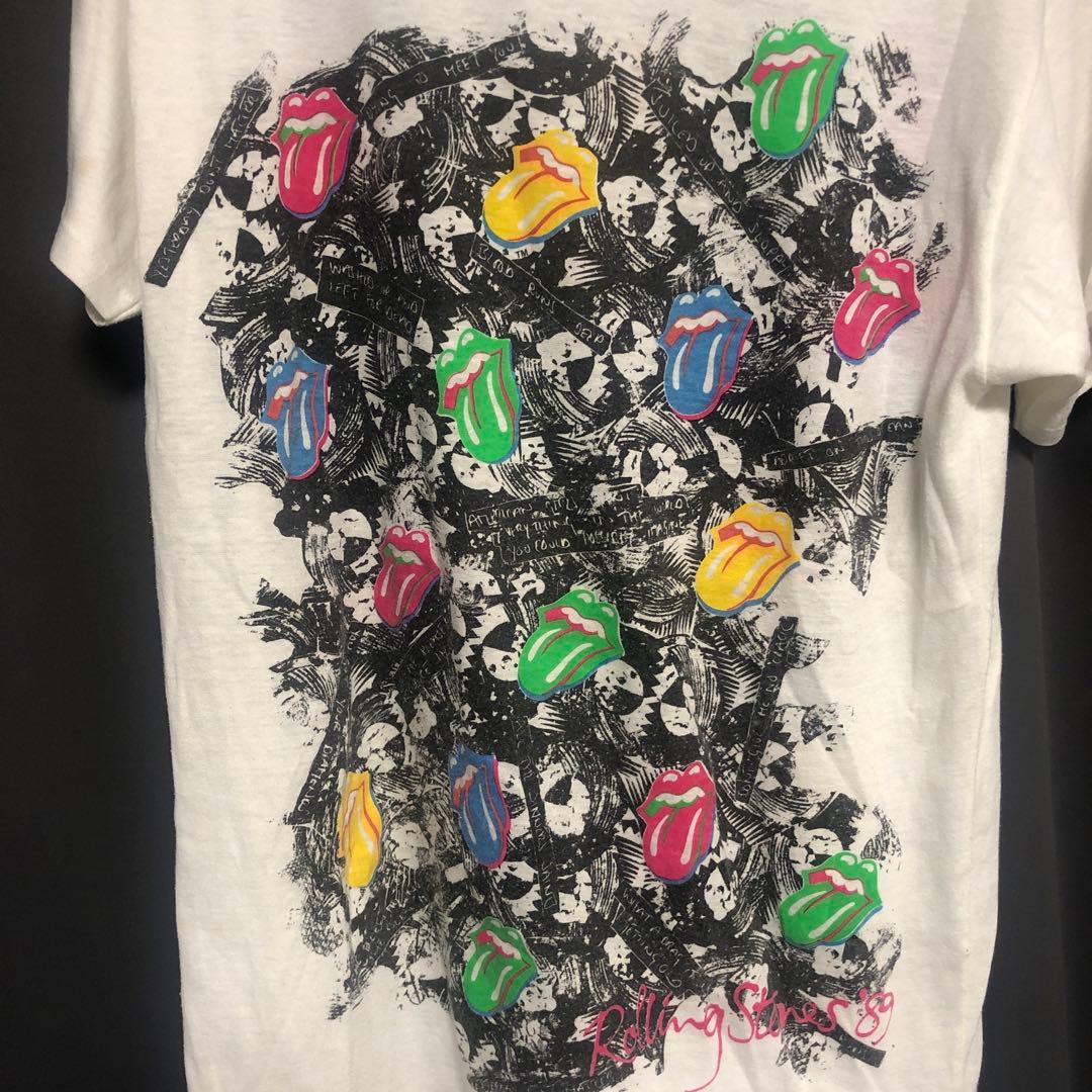 ローリングストーンズ　ビンテージ Tシャツ ツアー1989バンT.