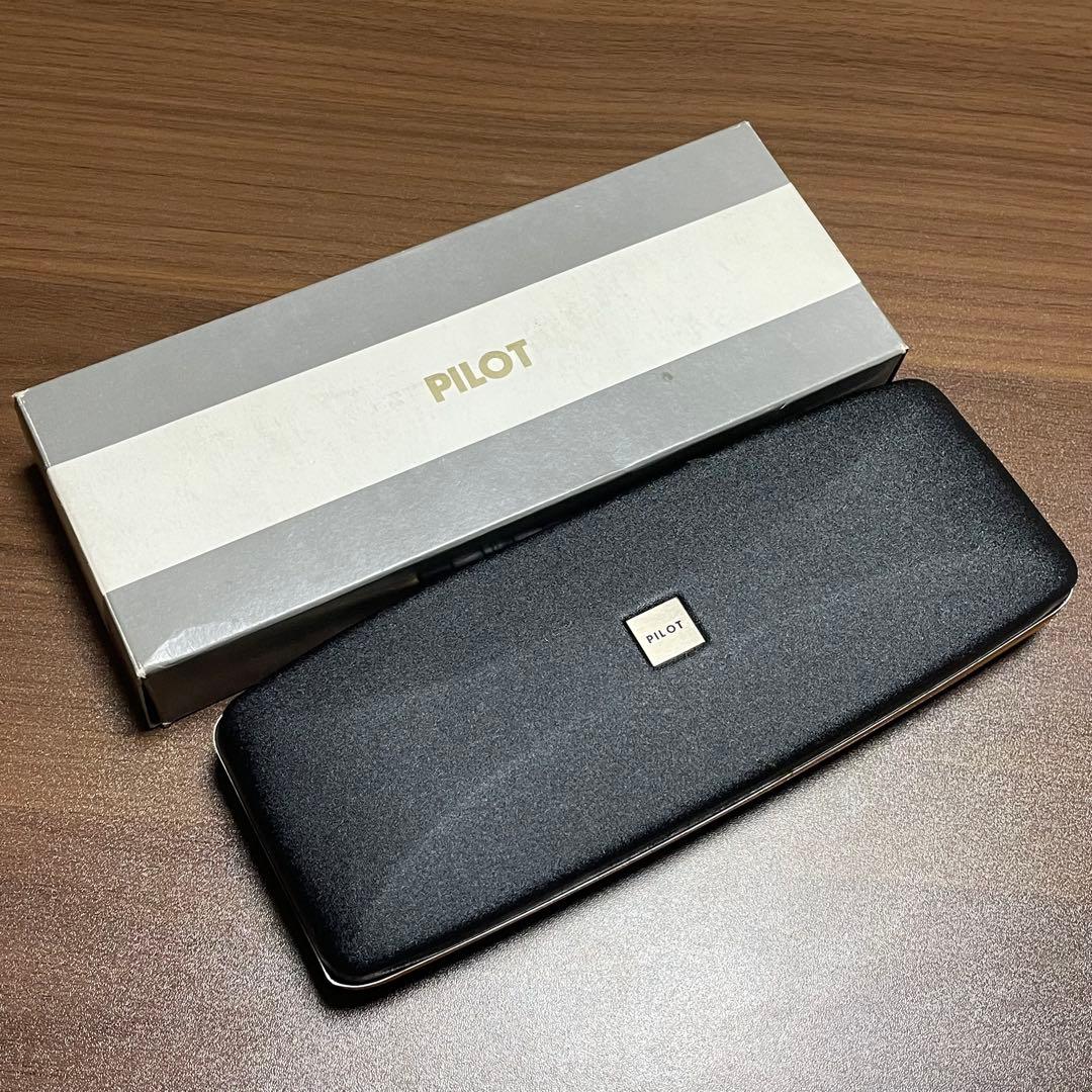 超美品 PILOT パイロット ミュー ストライプ 万年筆 インク付き