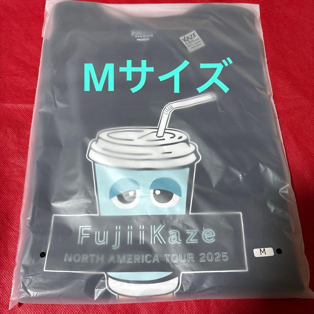 即購入⭕️藤井風　2025 ドリンクTシャツ　Mサイズ　新品 未開封ブラック