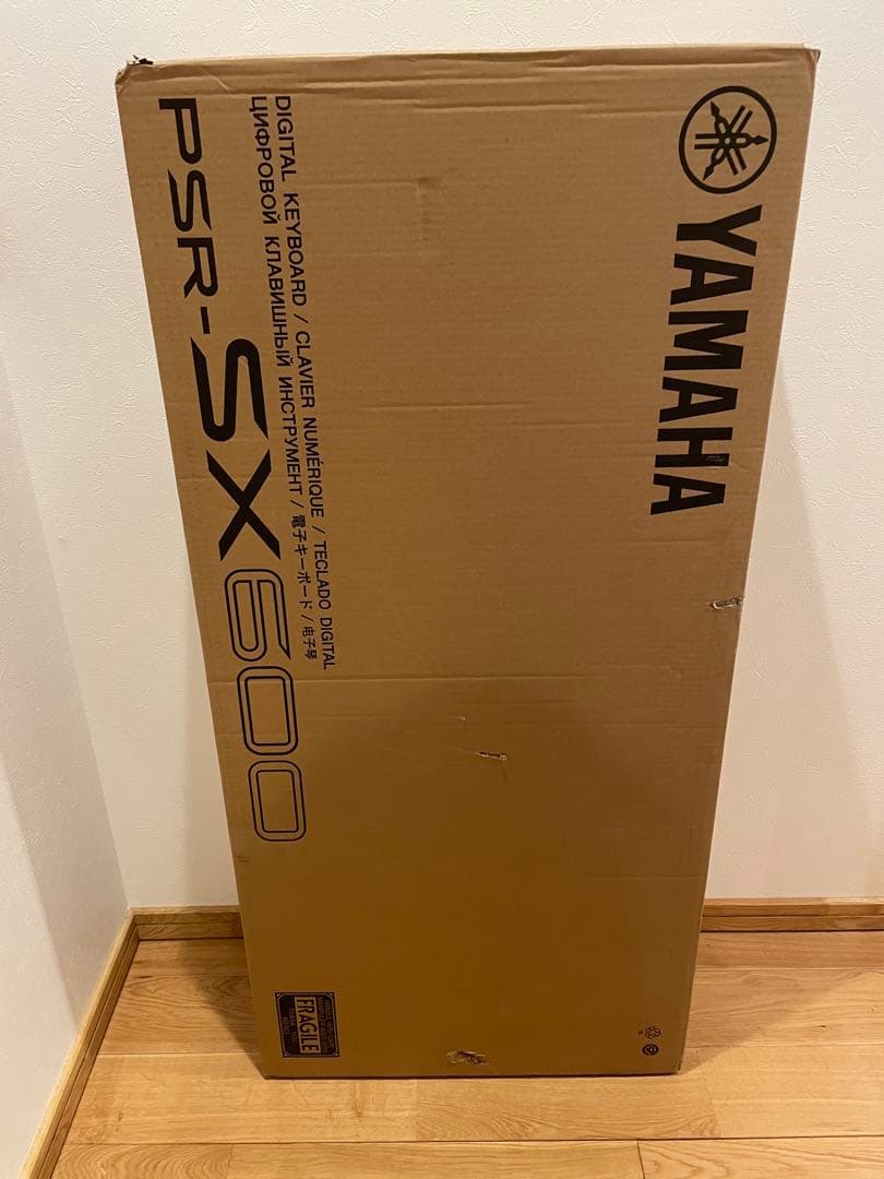 新品　YAMAHA PSR-SX600 デジタルキーボード