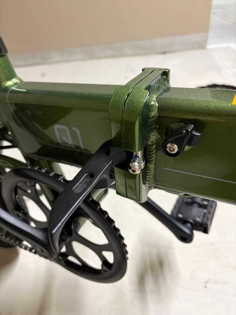 【中古】Hold On 折り畳み電動自転車 Q1 7.5Ah