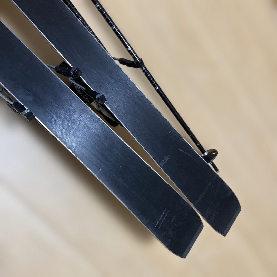 サロモン　ジュニア　スキー板130㎝　3点セット