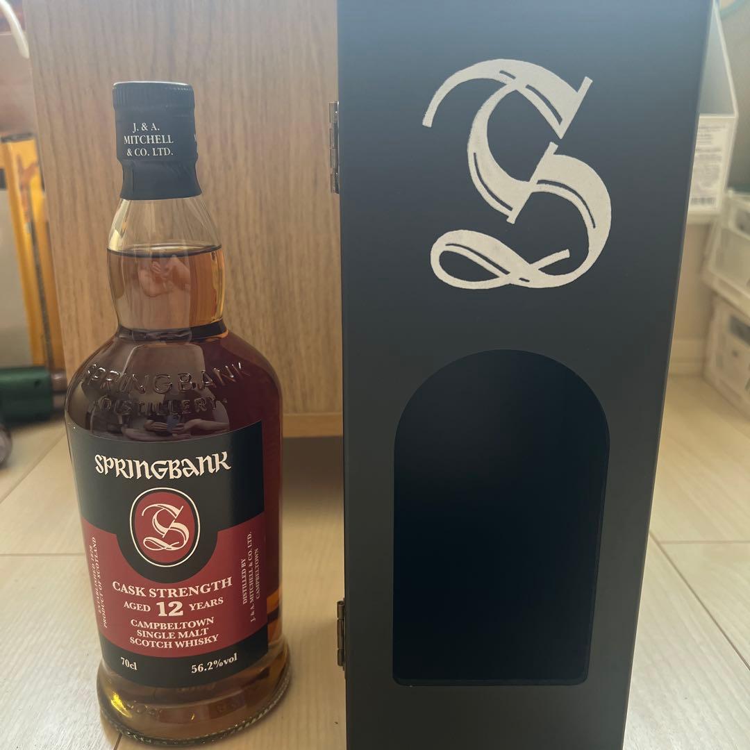 ウイスキー SPRINGBANK Cask Strength 12 Years 700ml