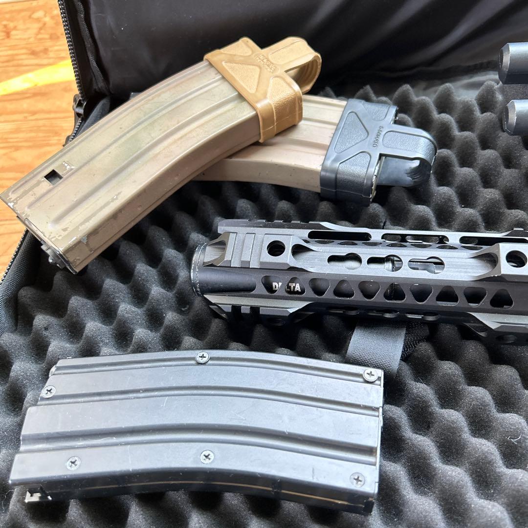 ウ*ル様 東京マルイ　次世代　m4カスタム　トイガン ブラック カスタムパーツ付