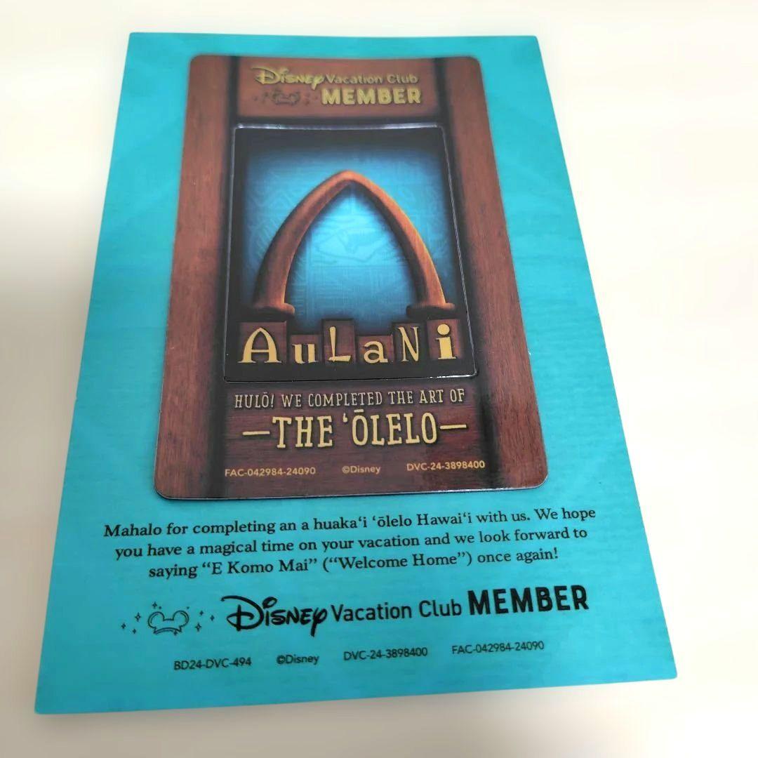 アウラニディズニーリゾート。DVCリトグラフ＆パンフレット＆マグネット