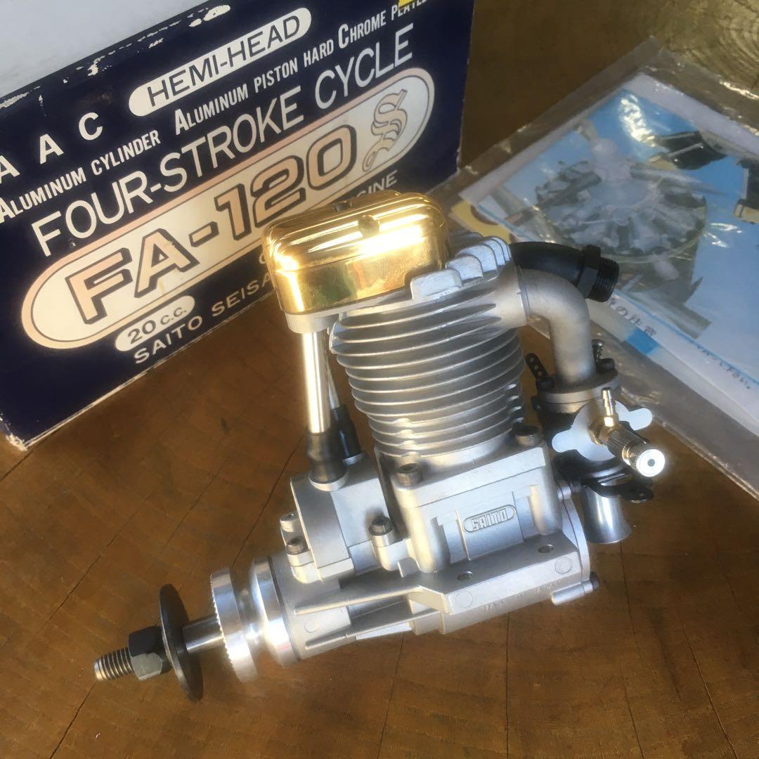SAITO 4ストロークエンジン　FA-120（DP）