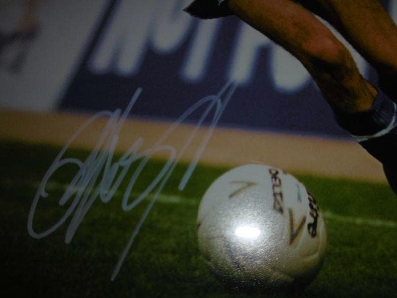 レア！　ライアン・ギグス　マンチェスターユナイテッド　直筆サイン入りフォト