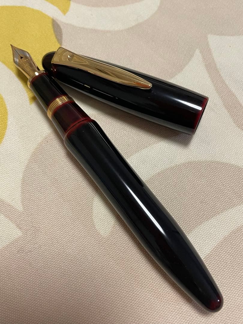 プラチナ万年筆出雲　溜塗