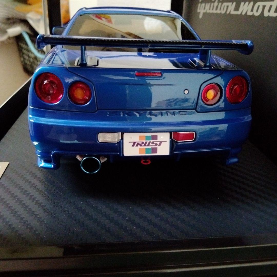 自動車 ignition 1/18 TRUST GReddy 34RX IG3226