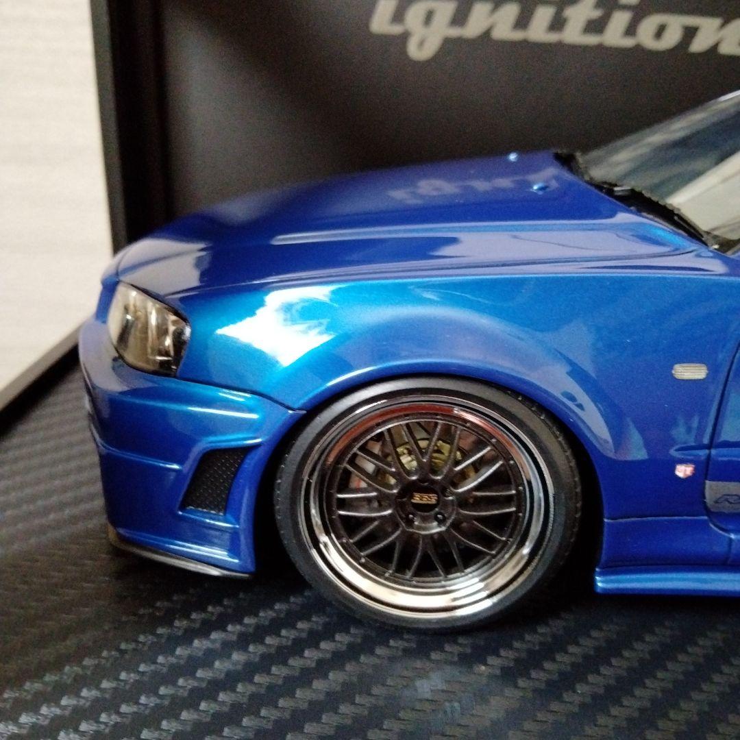 自動車 ignition 1/18 TRUST GReddy 34RX IG3226