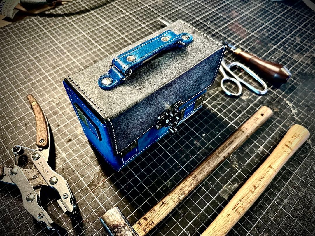 月末SALE！Pvt.Workshop 極CL 本革　デッキケース　ハーフ