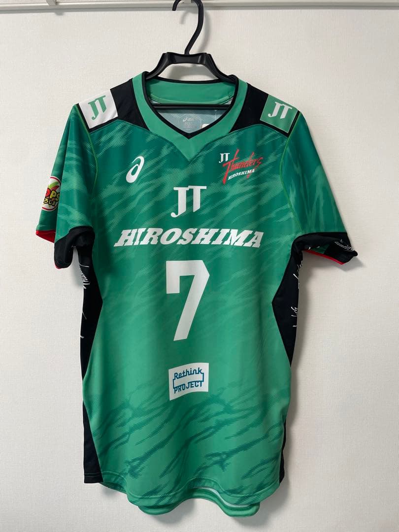 広島Thunders（JT Thunders）新井雄大選手レプリカユニフォーム